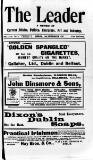 Dublin Leader Saturday 13 September 1913 Page 1