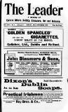 Dublin Leader Saturday 20 September 1913 Page 1