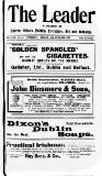 Dublin Leader Saturday 18 October 1913 Page 1