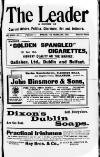 Dublin Leader Saturday 14 February 1914 Page 1