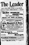 Dublin Leader Saturday 07 March 1914 Page 1