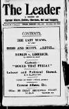 Dublin Leader Saturday 15 February 1919 Page 1