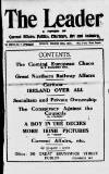 Dublin Leader Saturday 22 March 1919 Page 1
