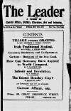 Dublin Leader Saturday 24 May 1919 Page 1