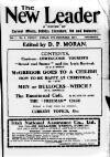 Dublin Leader Saturday 27 December 1919 Page 1