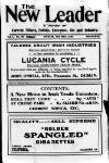 Dublin Leader Saturday 15 May 1920 Page 1