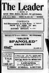 Dublin Leader Saturday 19 June 1920 Page 1