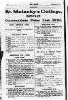 Dublin Leader Saturday 25 September 1920 Page 16