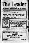 Dublin Leader Saturday 30 October 1920 Page 1