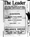 Dublin Leader Saturday 10 September 1921 Page 1