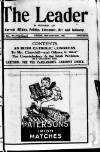 Dublin Leader Saturday 22 January 1921 Page 1