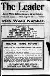 Dublin Leader Saturday 19 March 1921 Page 1