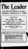 Dublin Leader Saturday 06 August 1921 Page 1