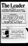Dublin Leader Saturday 12 November 1921 Page 1