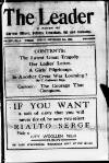 Dublin Leader Saturday 02 September 1922 Page 1