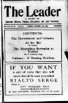 Dublin Leader Saturday 14 October 1922 Page 1