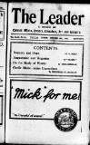 Dublin Leader Saturday 18 October 1924 Page 1