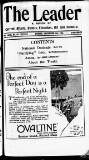 Dublin Leader Saturday 05 December 1931 Page 1