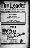 Dublin Leader Saturday 06 January 1934 Page 1