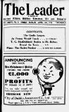 Dublin Leader Saturday 16 April 1938 Page 1