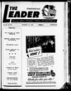 Dublin Leader Saturday 10 October 1953 Page 1