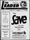 Dublin Leader Saturday 09 February 1957 Page 1