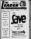 Dublin Leader Saturday 13 April 1957 Page 1
