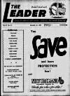 Dublin Leader Saturday 28 September 1957 Page 1