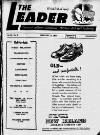 Dublin Leader Saturday 22 February 1958 Page 1