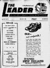 Dublin Leader Saturday 31 May 1958 Page 1