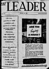 Dublin Leader Saturday 10 March 1962 Page 1