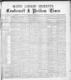 South London Observer Wednesday 01 November 1893 Page 1