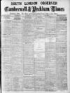 South London Observer Wednesday 14 November 1917 Page 1