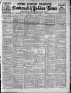South London Observer Saturday 15 November 1919 Page 1