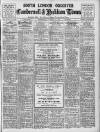 South London Observer Wednesday 12 January 1927 Page 1