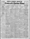 South London Observer Wednesday 20 February 1929 Page 1
