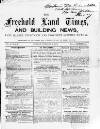 Building News Sunday 01 October 1854 Page 1