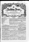 Building News Friday 24 October 1862 Page 1