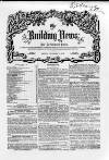 Building News Friday 12 December 1862 Page 1
