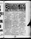 Building News Friday 01 April 1887 Page 1