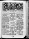 Building News Friday 15 November 1889 Page 1