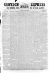 Croydon Express Saturday 25 November 1899 Page 1