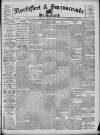 Northfleet and Swanscombe Standard Saturday 31 October 1896 Page 1