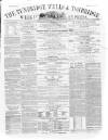 Tunbridge Wells Weekly Express Tuesday 14 January 1868 Page 1