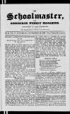 Schoolmaster and Edinburgh Weekly Magazine Saturday 22 September 1832 Page 1