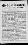 Schoolmaster and Edinburgh Weekly Magazine Saturday 15 December 1832 Page 1