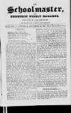 Schoolmaster and Edinburgh Weekly Magazine Saturday 22 December 1832 Page 1