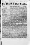 Church & State Gazette (London) Friday 24 June 1842 Page 1