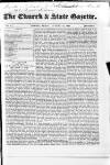 Church & State Gazette (London) Friday 19 August 1842 Page 1