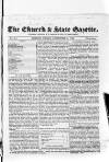 Church & State Gazette (London) Friday 09 September 1842 Page 1